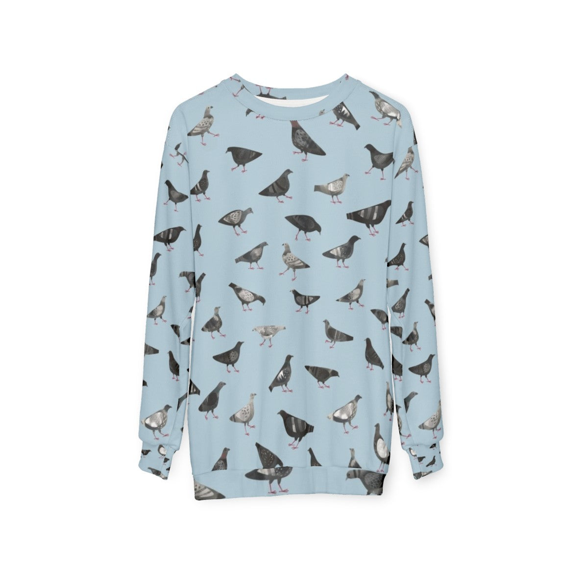 Pigeons Doing Pigeon Things Urban Sweatshirt - hanging