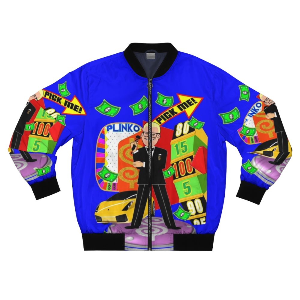 "The Price Is Right" TV game show themed bomber jacket