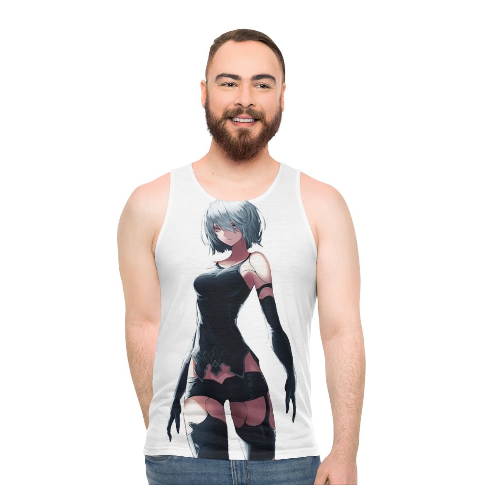 Yorha Type A No 2 Unisex Tank Top - men