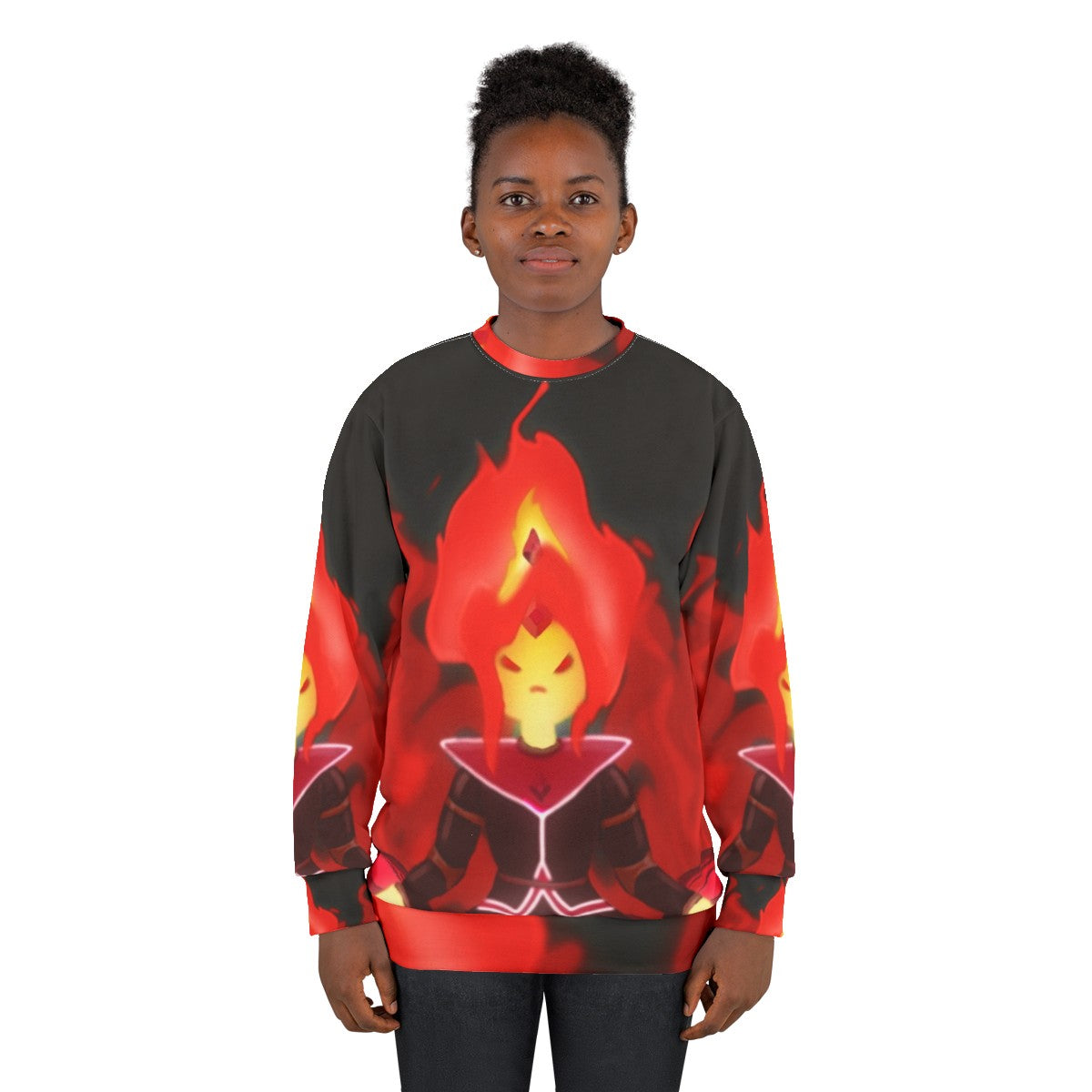 Flame Princess From Adventure Time Sweatshirt - women