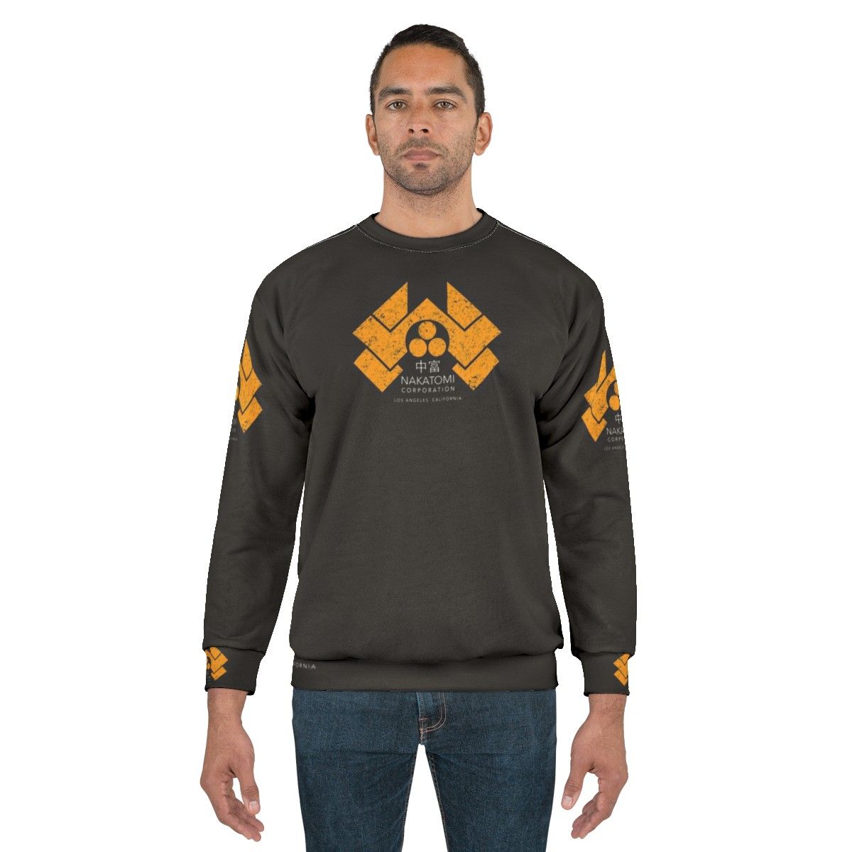 Nakatomi Plaza Japanese Inspired Sweatshirt - men