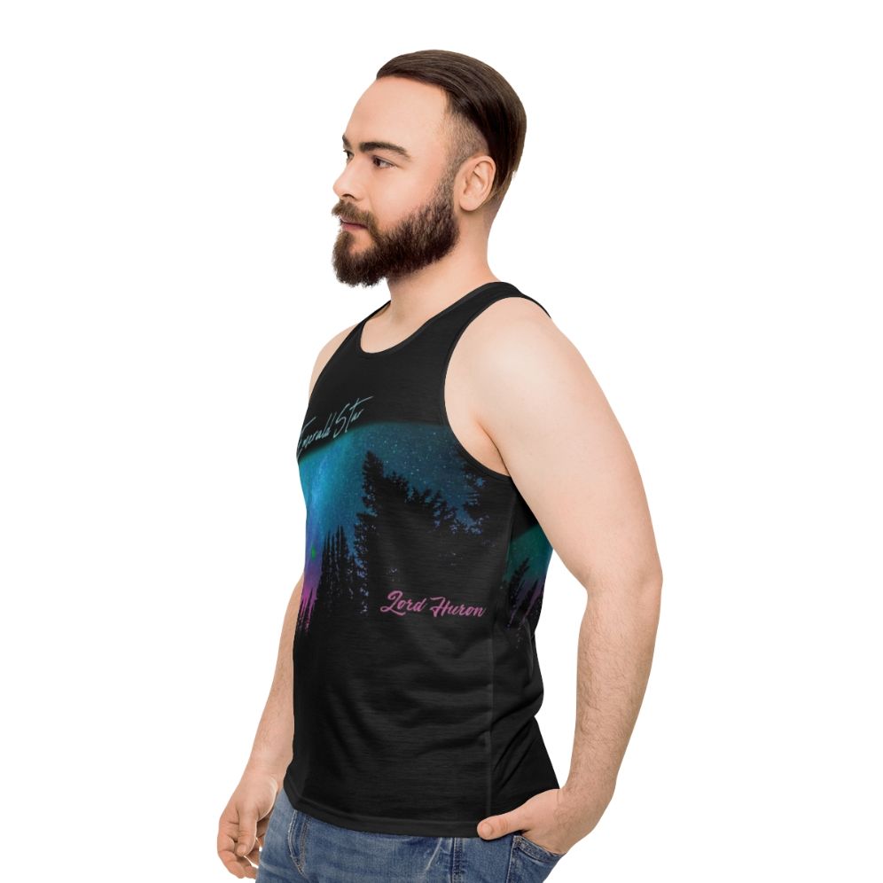 Lord Huron Unisex Galaxy Tank Top - men side