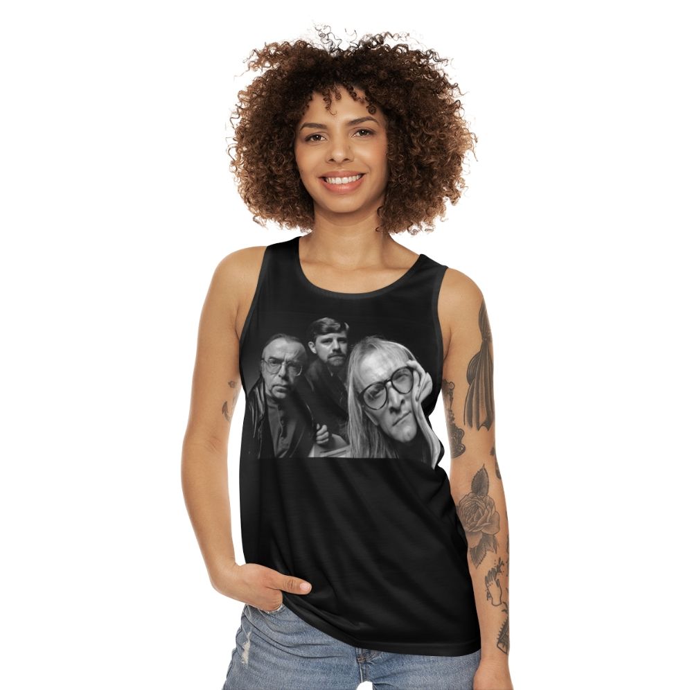 Lone Gunmen X-Files Grunge Style Unisex Tank Top - women