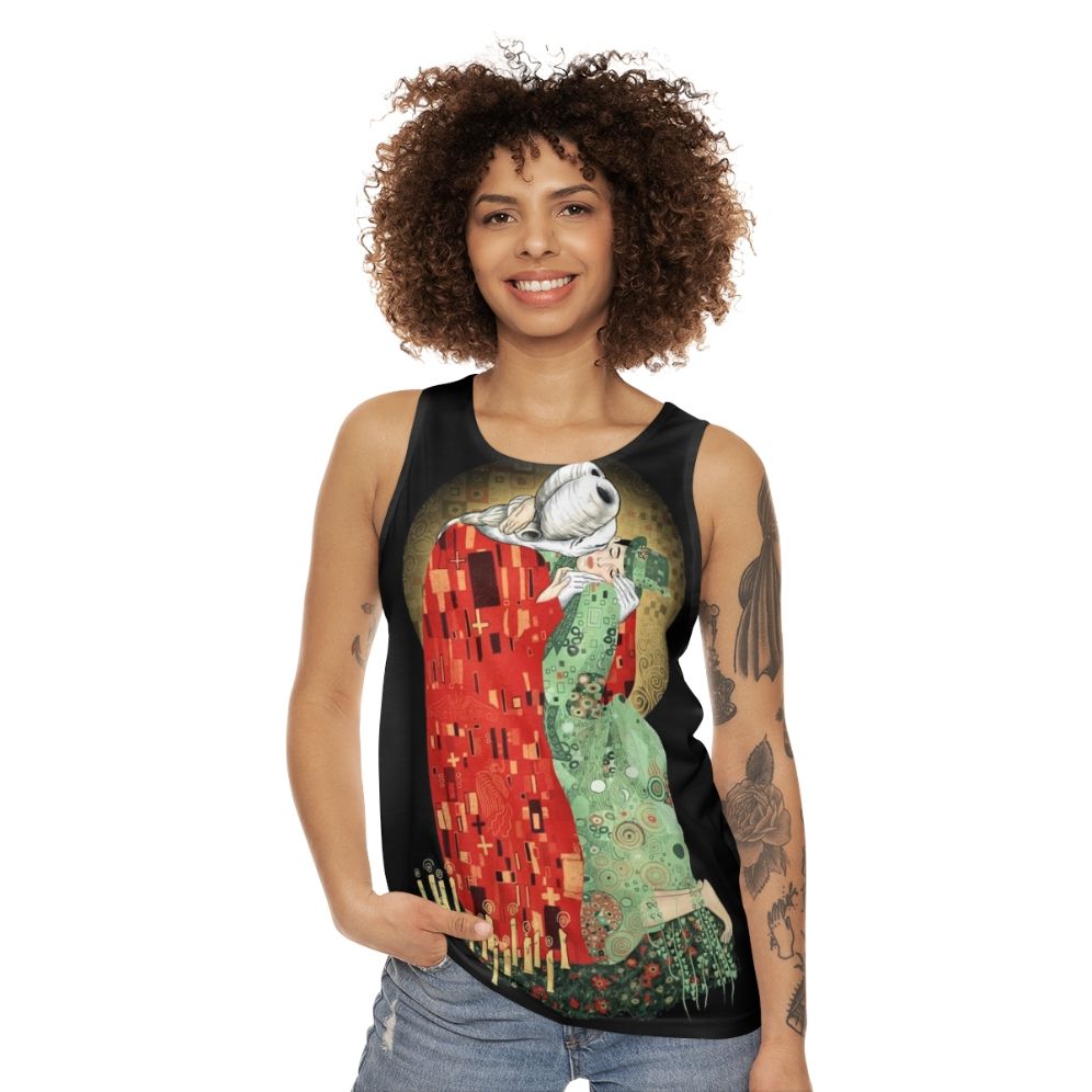 Dracula and Mina's Romantic Vampire Horror Tank Top - women