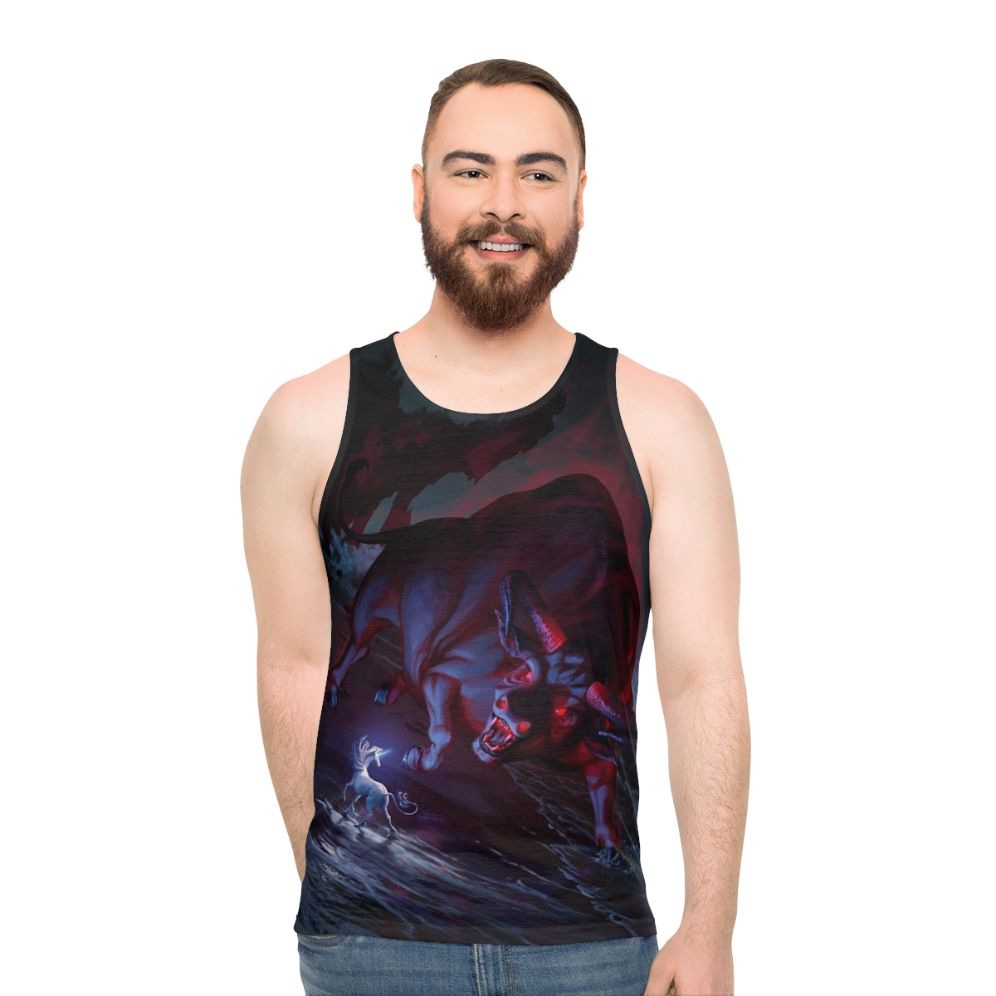 The Last Unicorn Unisex Fantasy Tank Top - men