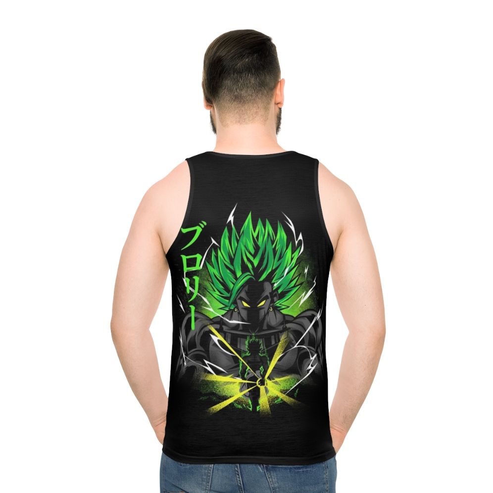 Legendary Dragon Ball Villain Unisex Tank Top - men back