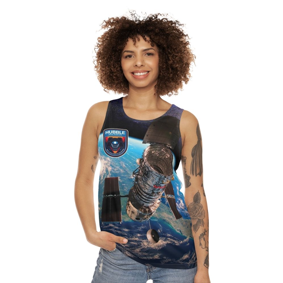 Unisex Hubble Space Telescope Tank Top - women