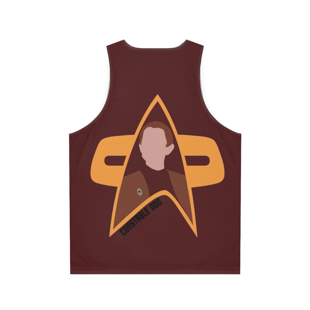 Constable Odo Star Trek DS9 Unisex Tank Top - Back