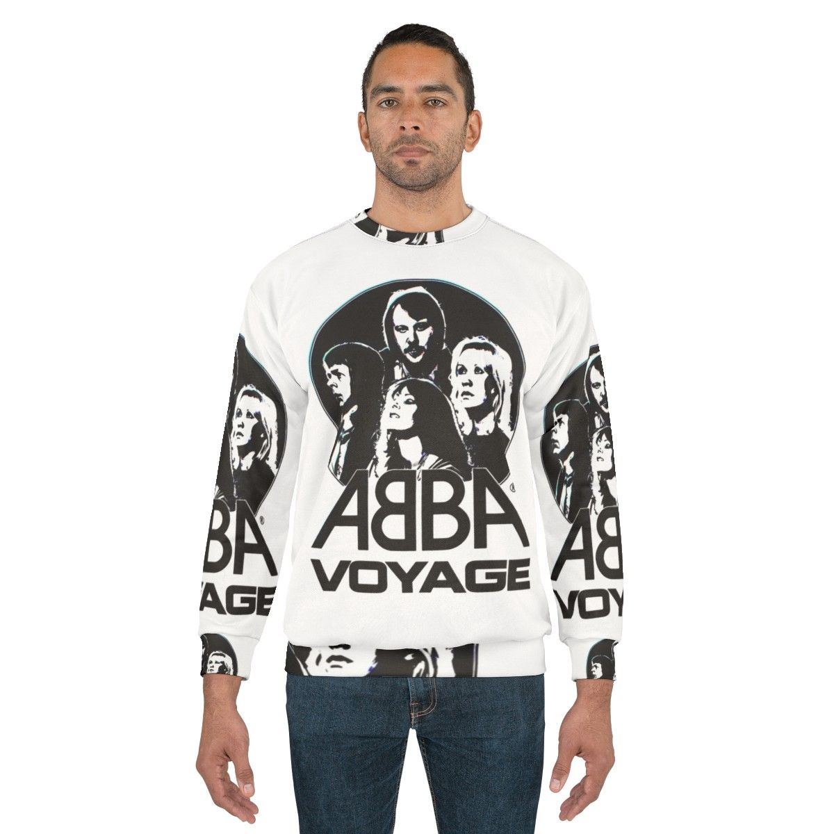 ABBA "Dancing Queen" 70s Disco Sweatshirt - men