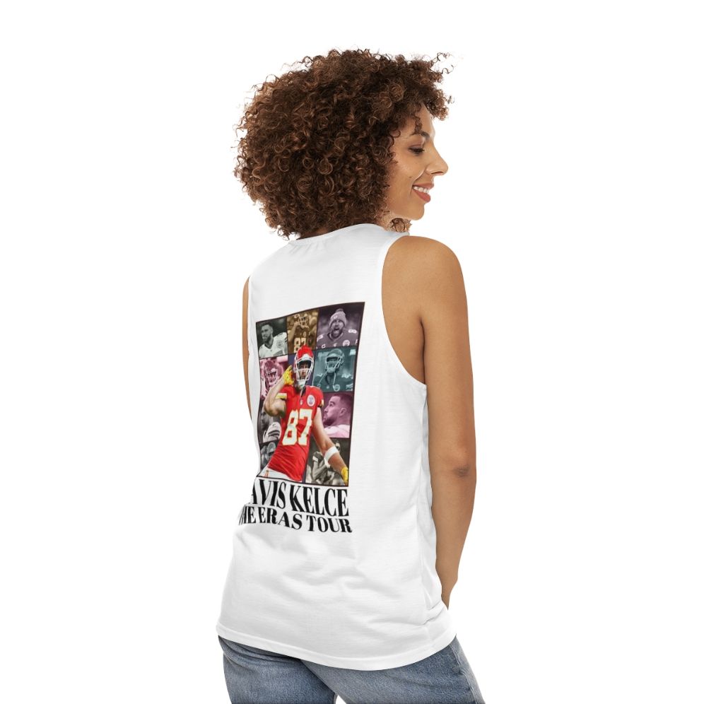 Travis Kelce The Eras Tour Unisex Tank Top - women back