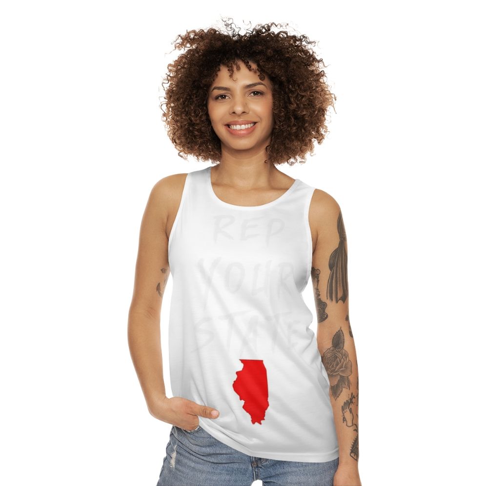 Illinois Unisex Tank Top - women