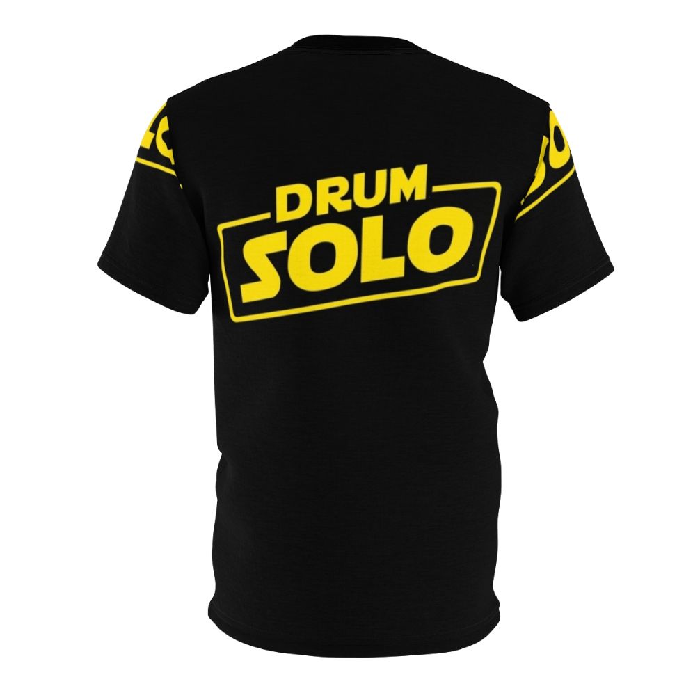 Drum Solo T-Shirt for Music Lovers and Drummers - Back