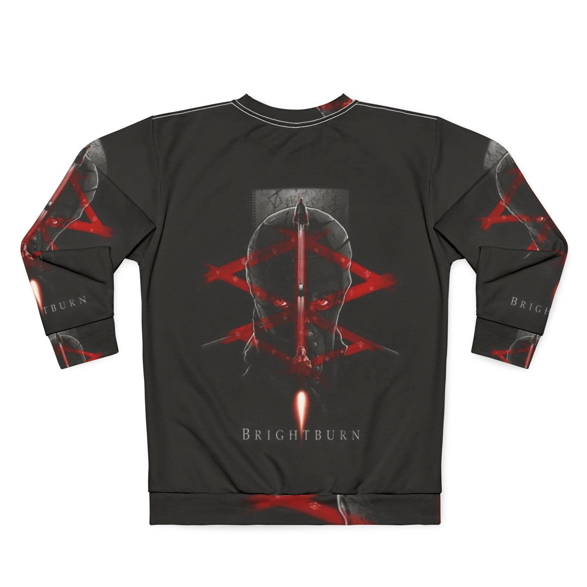 Brightburn Horror Superhero Alien Sweatshirt - Back