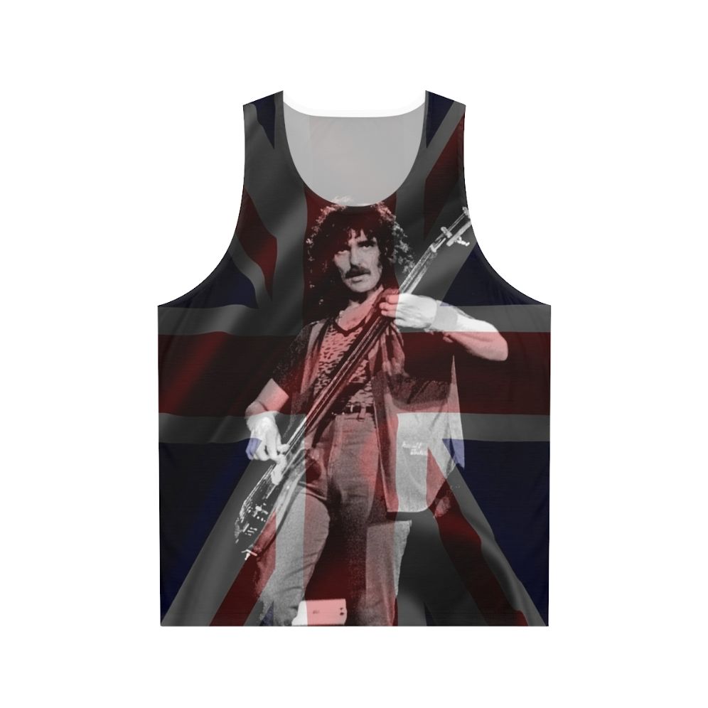 Union Jack Geezer Butler Unisex Tank Top