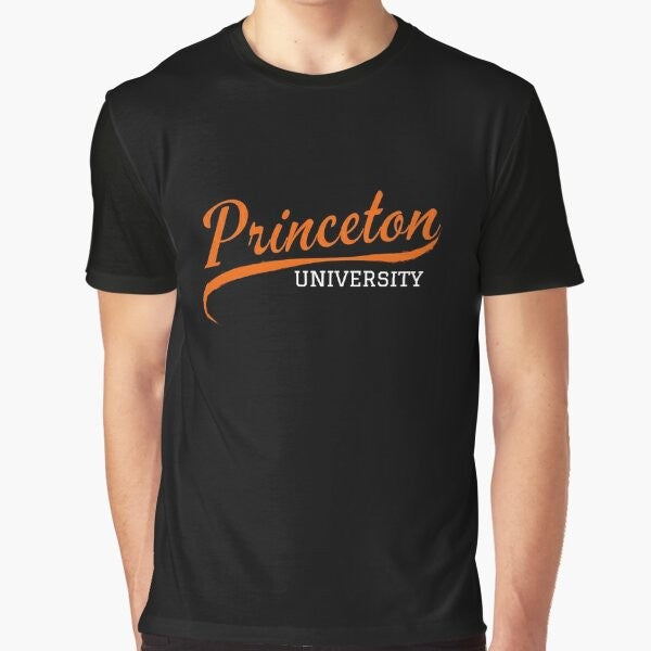 Vintage graphic t-shirt with Princeton University logo and colors