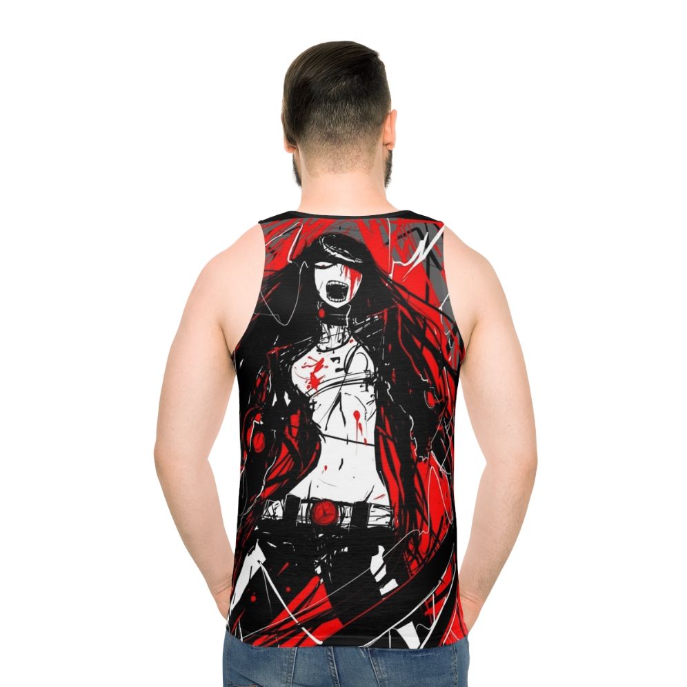 Demolition Unisex Tank Top - men back