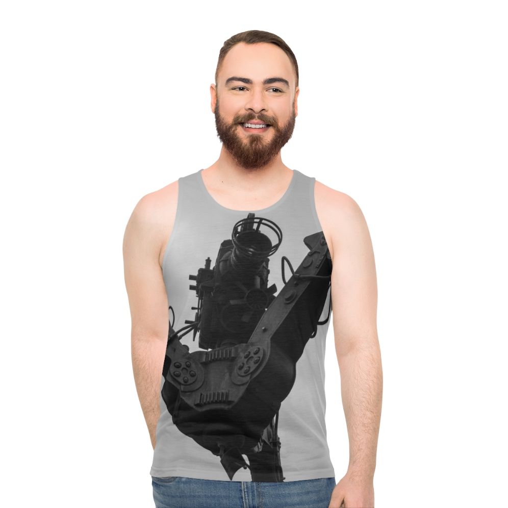 Unisex movie camera film camera tank top - men