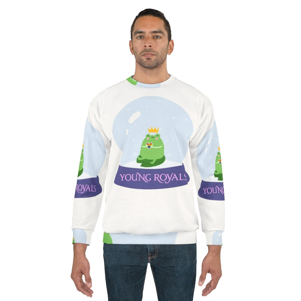 Young Royals Wilhelm Snow Globe Sweatshirt - men