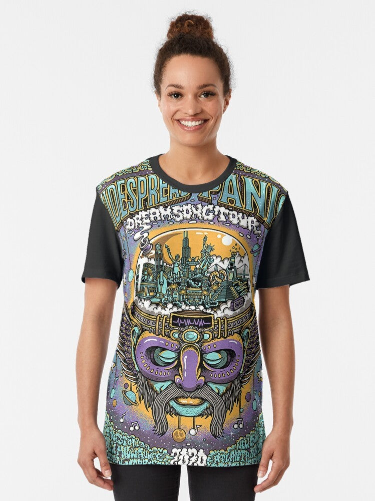 Widespread Panic graphic t-shirt featuring the philosophy of the iconic jam band - Women