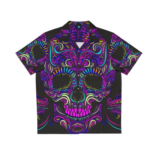 Aphex Twin Trippy Pattern Hawaiian Shirt