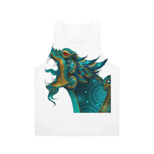 Legendary Big Horn Unisex Tank Top featuring mythical creatures