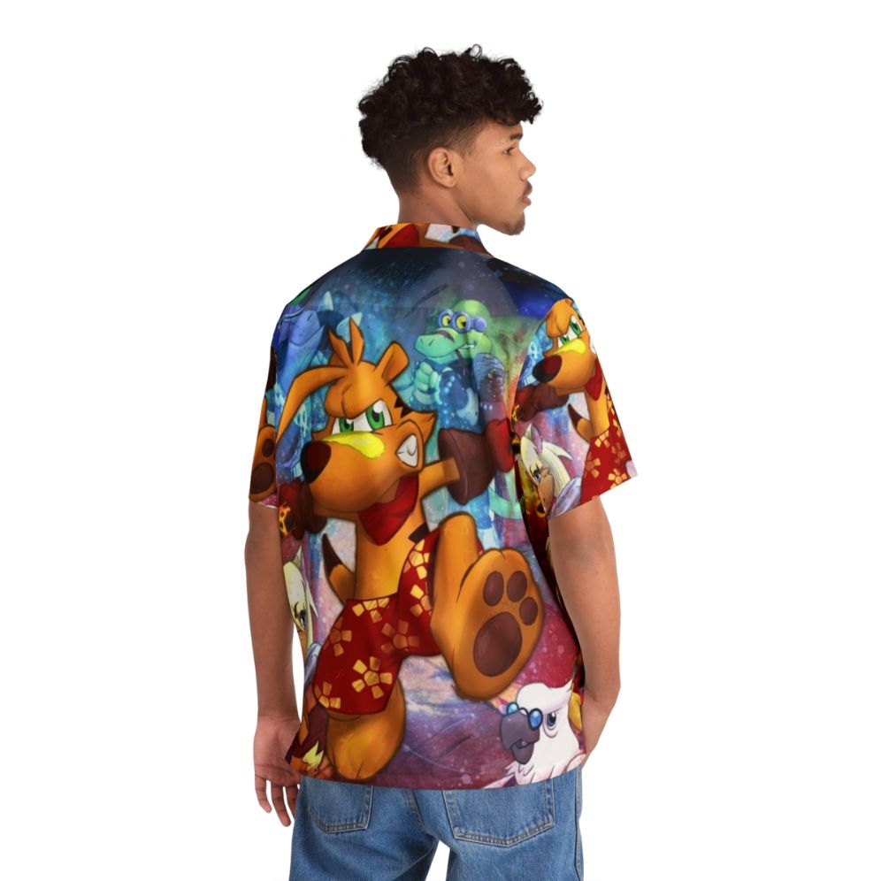 Ty The Tasmanian Tiger HD Hawaiian Shirt - People Back