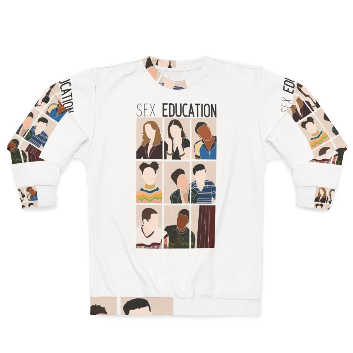 Sex Education Cast Sweatshirt featuring Maeve Wiley