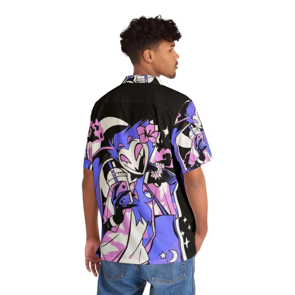 Helluva Boss Stolas Tropical Hawaiian Shirt - People Back