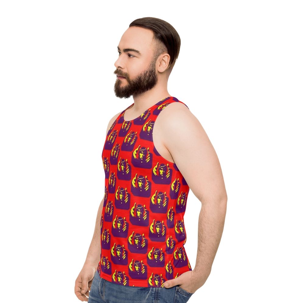 King Monkey unisex music fan tank top - men side