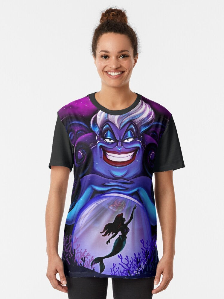 Ursula the Sea Witch from The Little Mermaid graphic t-shirt - Women