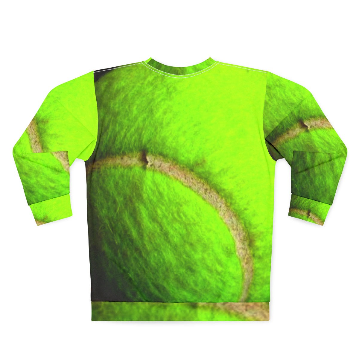 Tennis Ball Yellow Sweatshirt - Back