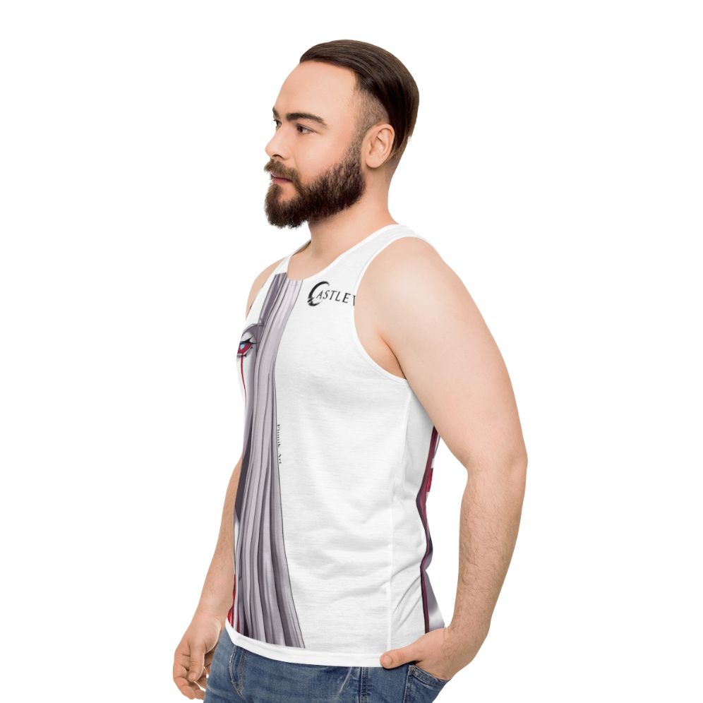 Netflix Castlevania Camilla Unisex Tank Top - men side