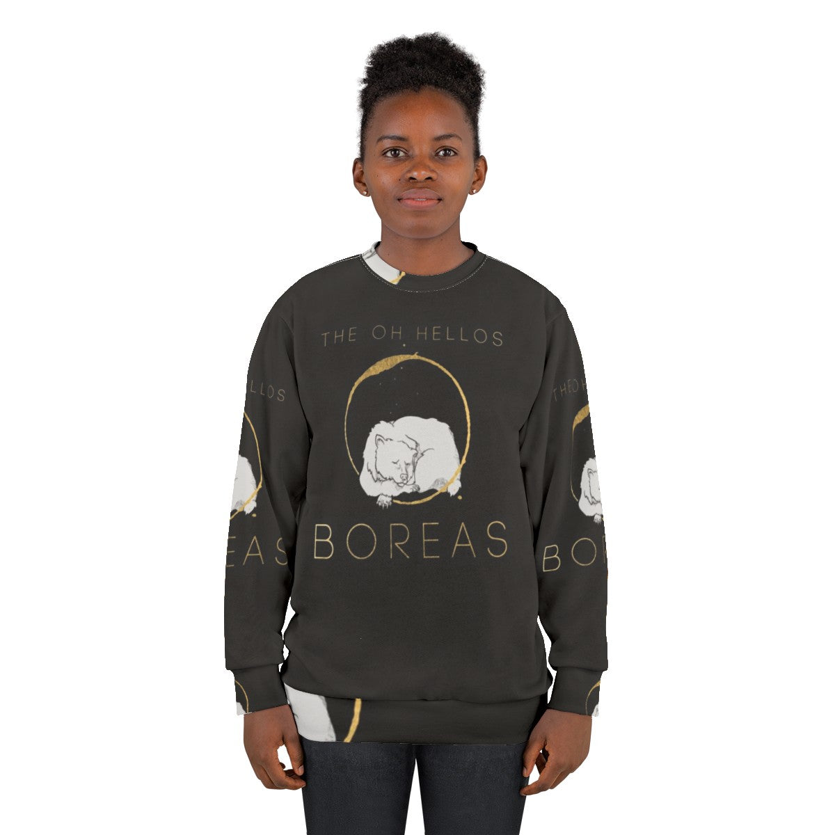 The Oh Hellos Boreas Sweatshirt featuring band's album cover art - women