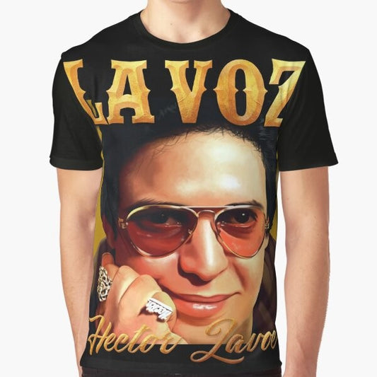 Hector Lavoe 'La Voz' Puerto Rico Graphic T-Shirt