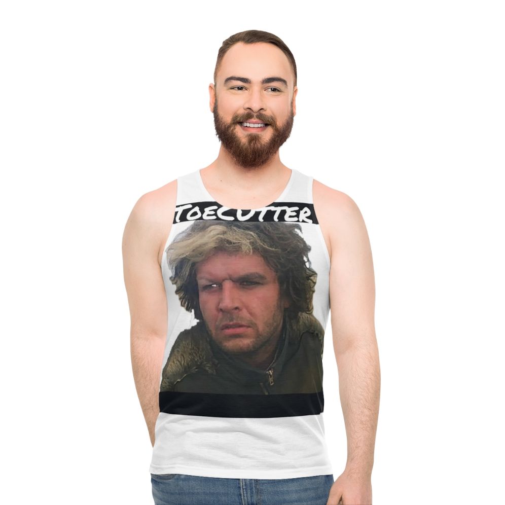 Toecutter Mad Max Inspired Unisex 80s Apocalypse Tank Top - men