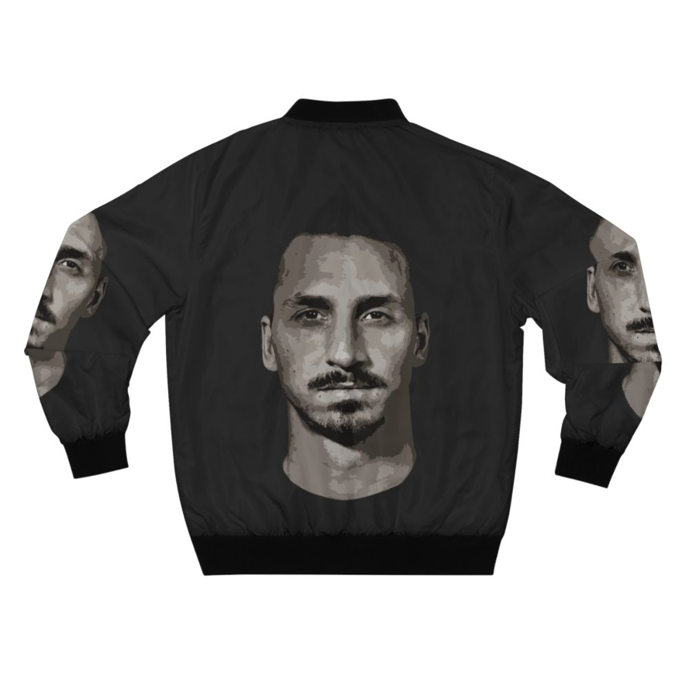 Zlatan Ibrahimovic Sketch Design Bomber Jacket - Back