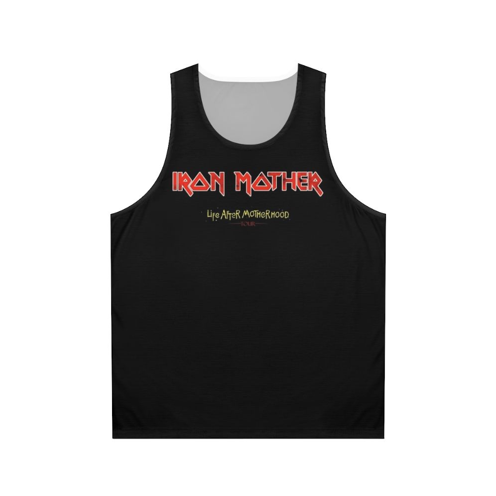 Iron Mother Unisex Tank Top - Celebrate Motherhood with Heavy Metal