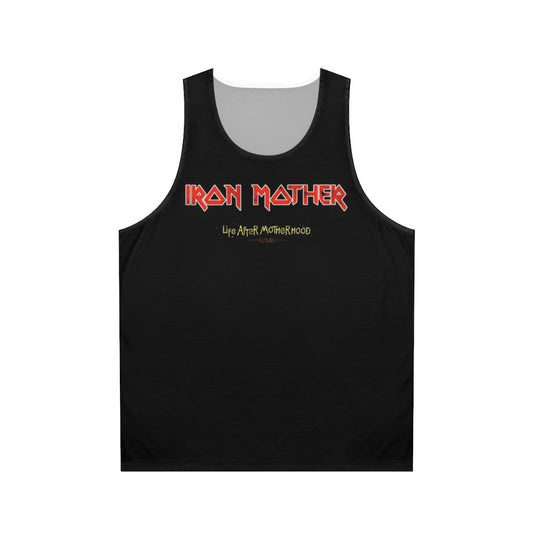 Iron Mother Unisex Tank Top - Celebrate Motherhood with Heavy Metal