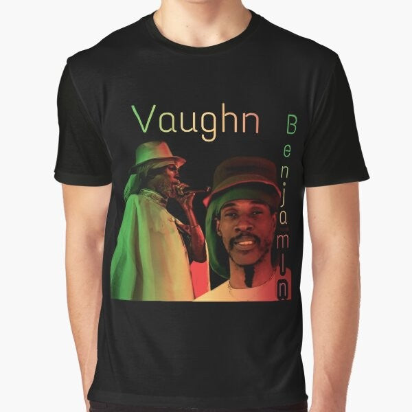 Vaughn Benjamin Midnite Reggae Graphic T-Shirt