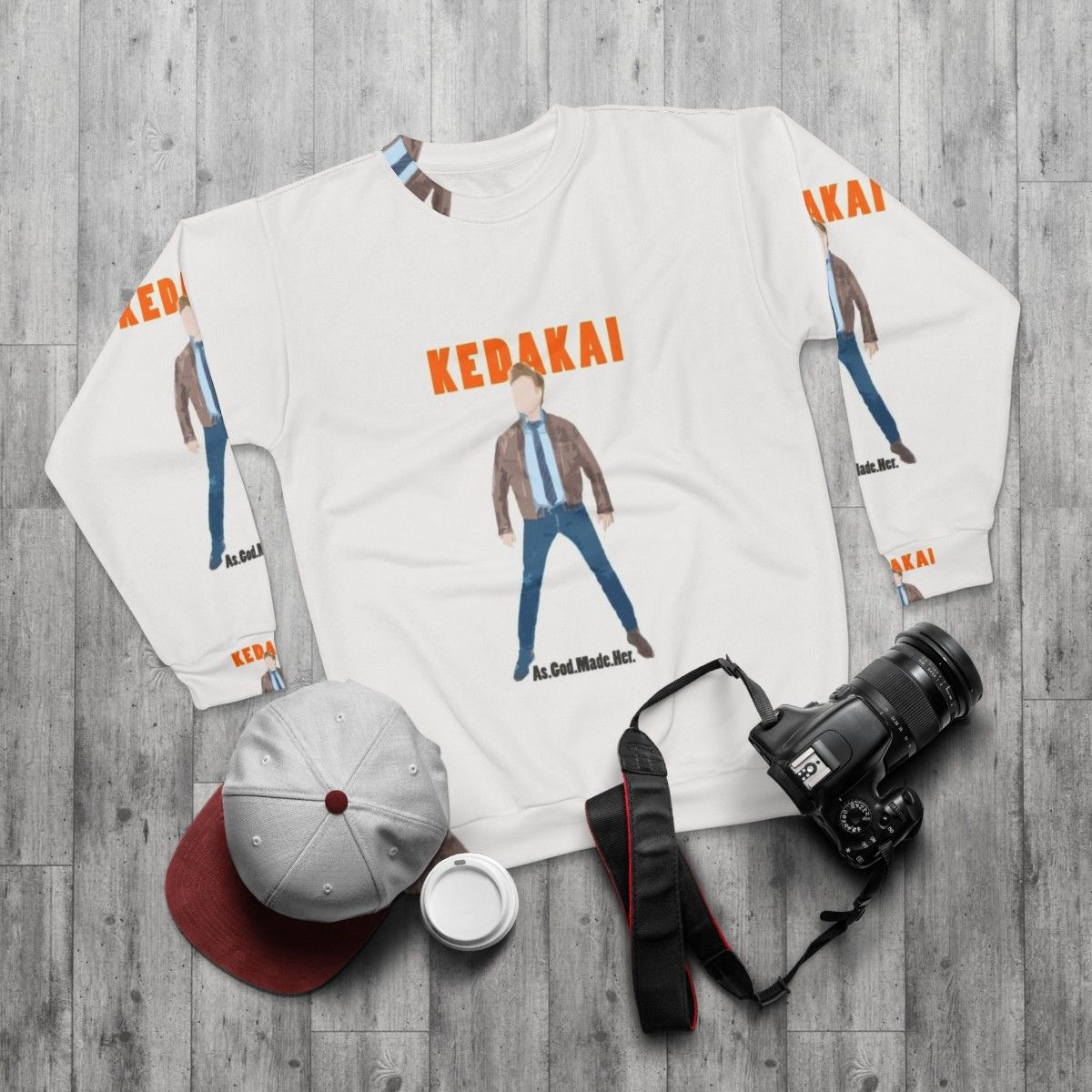 Conan O'Brien Team Coco Kedakai Sweatshirt - flat lay