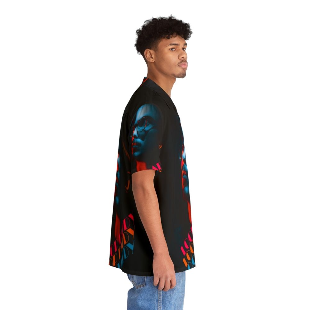 Loop Daddy Hawaiian Shirt with Vibrant Floral Print - People Pight