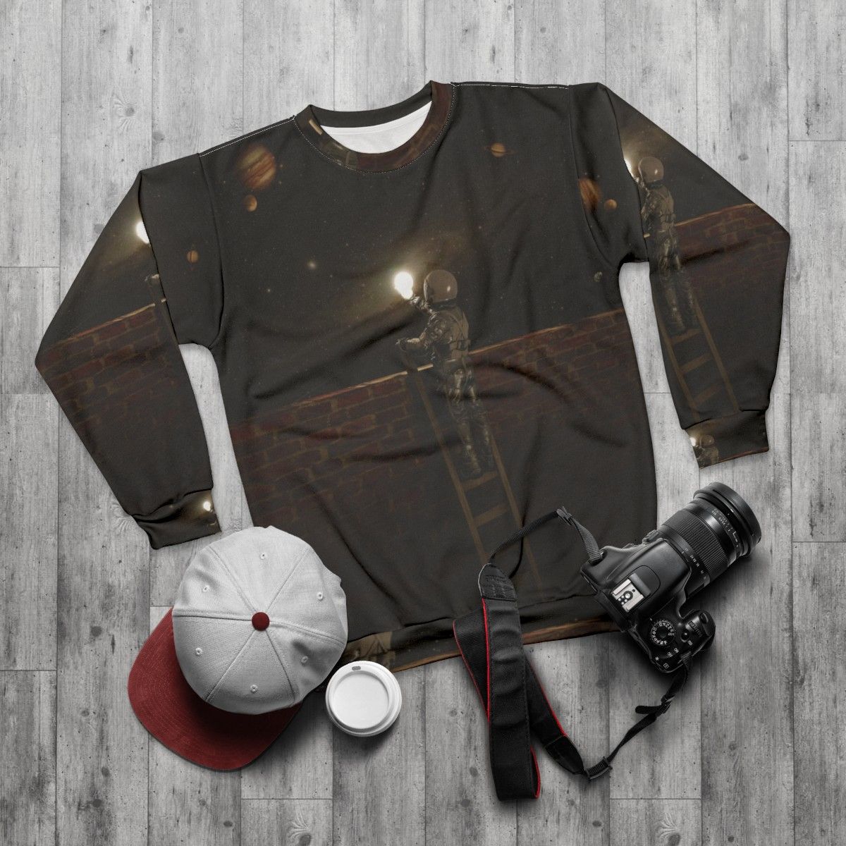 Intergalactic Beyond The Wall Sweatshirt - flat lay