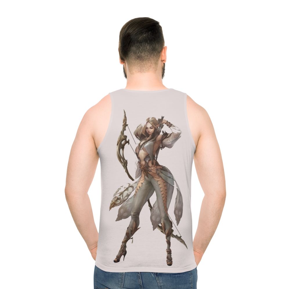 Castlevania movie unisex tank top - men back