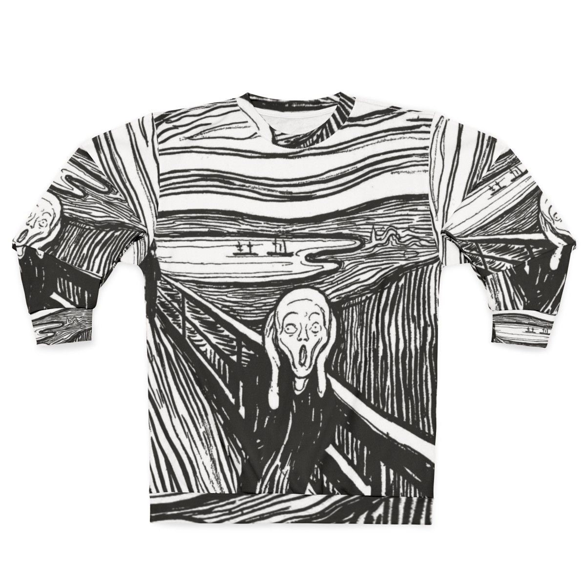 Edvard Munch 'The Scream' Expressionist Art Sweatshirt