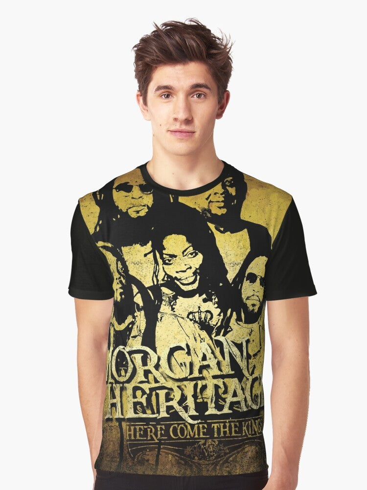 Morgan Heritage Jamaican Reggae and Punk Band Graphic T-Shirt - Men