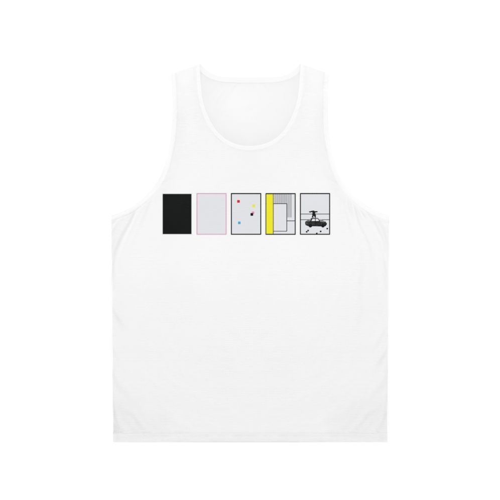 The 1975 unisex tank top with minimalist design