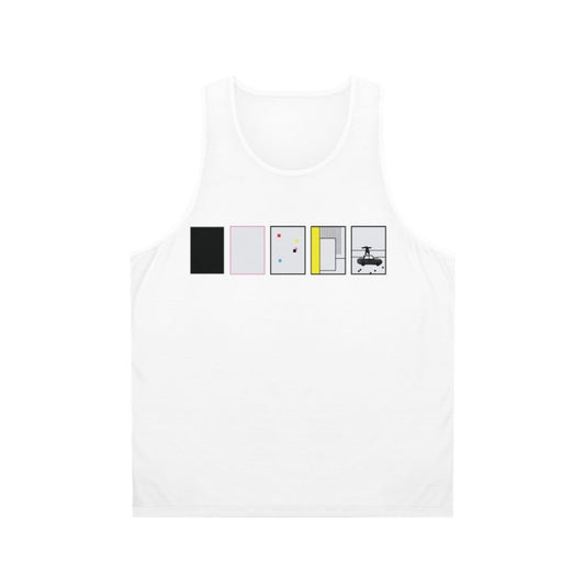 The 1975 unisex tank top with minimalist design