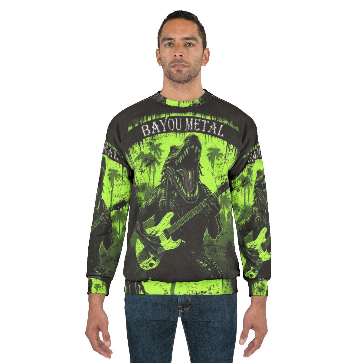 Bayou Metal Alligator Sweatshirt - men