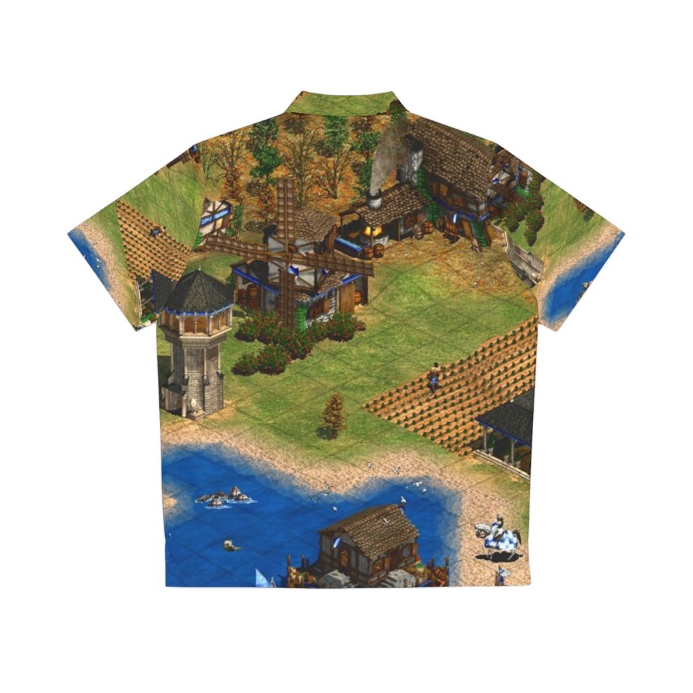 Vintage Age of Empires Hawaiian Shirt - Back