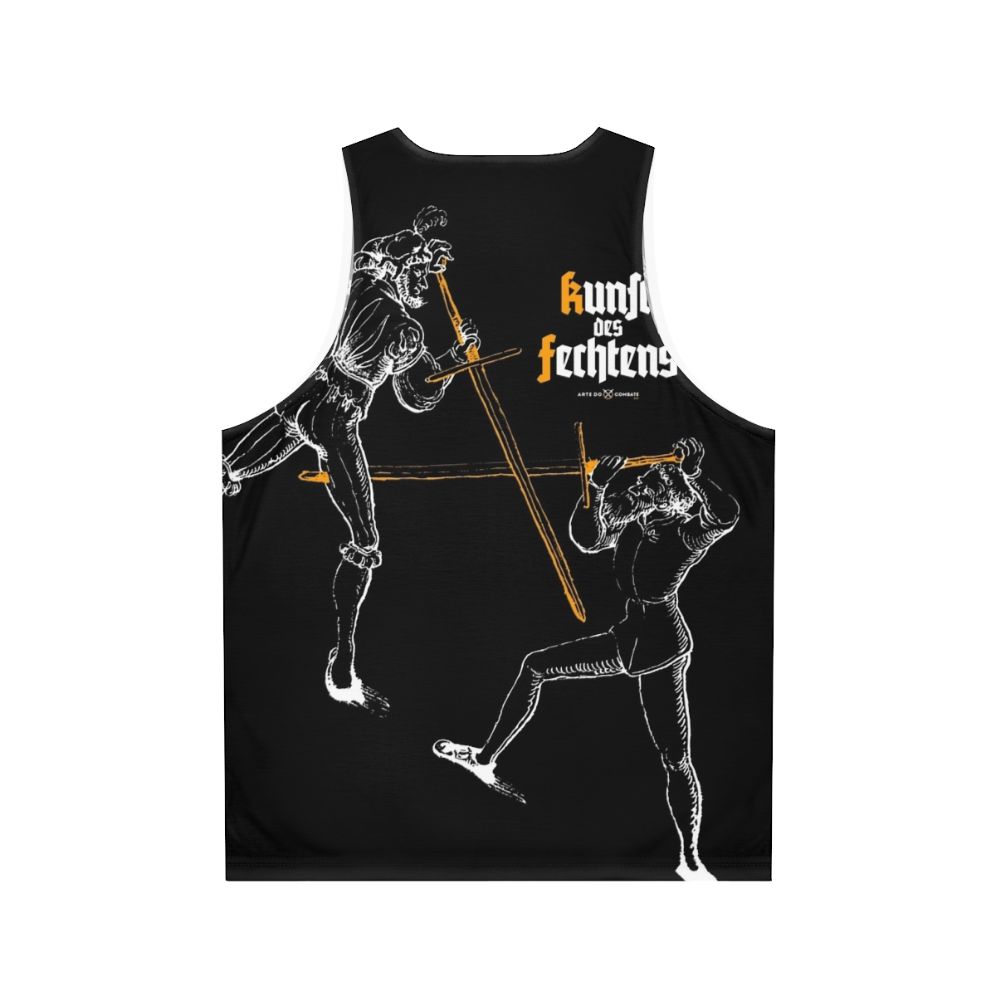 Unisex tank top for historical martial arts and medieval sword fighting - Back